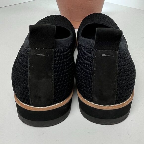 Eileen Fisher Etta Knit Slip-On Shoes Black Size 7‎ Comfort Flats Lightweight - Picture 3 of 13
